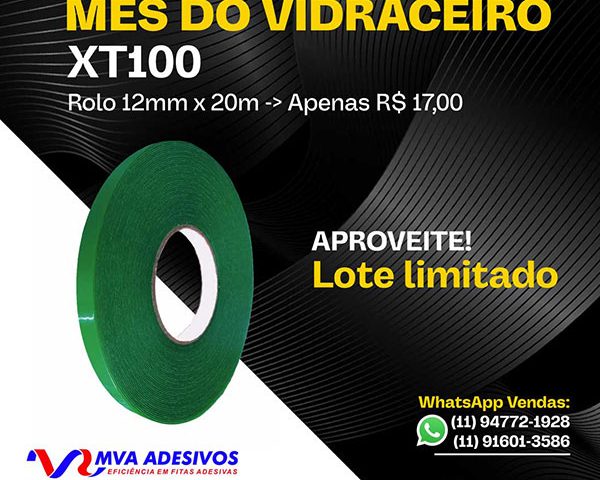Fixe com Confiança: Apresentamos a Fita Dupla Face Transparente XT 100