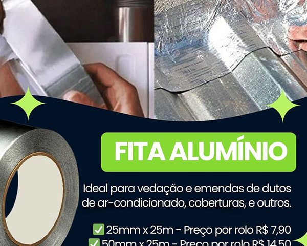 Fita de Alumínio MVA TAPE: Qualidade e Preço Imbatíveis!