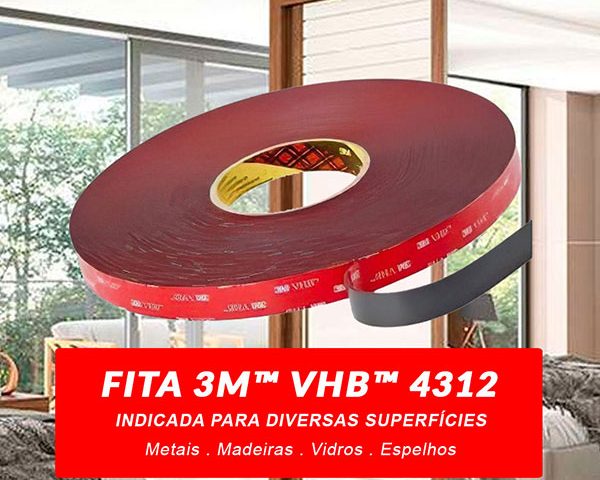 Fita VHB™ 4312: A Melhor Alternativa em Fixação sem Rebites